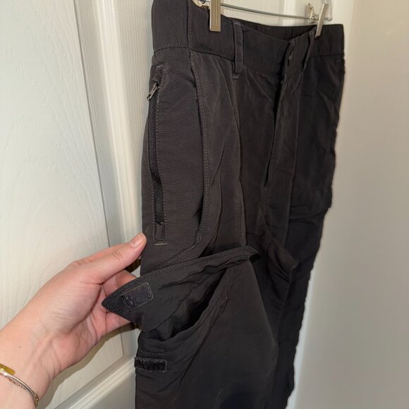 The North Face Men's Convertible Hiking Pants Shorts Gray Size Large - Picture 4 of 11